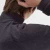 Suéter clásico con media cremallera para hombre
