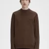Suéter clásico de cuello redondo para hombre Suéter clásico de cuello redondo para hombre