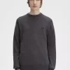 Suéter clásico de cuello redondo para hombre Suéter clásico de cuello redondo para hombre