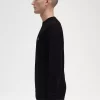 Suéter clásico de cuello redondo para hombre Suéter clásico de cuello redondo para hombre