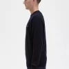 Suéter clásico de cuello redondo para hombre