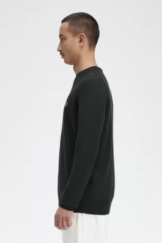 Suéter clásico de cuello redondo para hombre