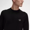 Suéter clásico de cuello redondo para hombre Suéter clásico de cuello redondo para hombre