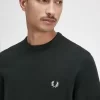 Suéter clásico de cuello redondo para hombre