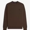 Suéter clásico de cuello redondo para hombre Suéter clásico de cuello redondo para hombre