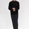 Suéter clásico de cuello redondo para hombre Suéter clásico de cuello redondo para hombre