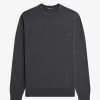 Suéter clásico de cuello redondo para hombre Suéter clásico de cuello redondo para hombre