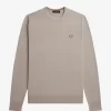 Suéter clásico de cuello redondo para hombre Suéter clásico de cuello redondo para hombre