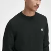 Suéter clásico de cuello redondo para hombre