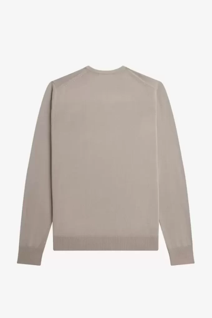 Suéter clásico de cuello redondo para hombre Suéter clásico de cuello redondo para hombre