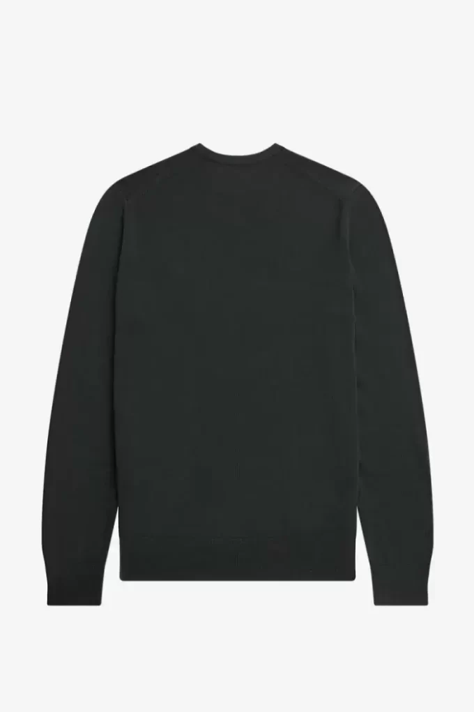 Suéter clásico de cuello redondo para hombre