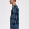 Suéter de tartán Glitch para hombre Suéter de tartán Glitch para hombre