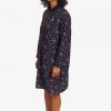 Vestido camisero con estampado de cachemira
