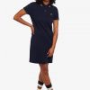 Vestido camisero con ribetes dobles