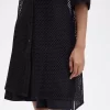 Vestido camisero de punto abierto para mujer Vestido camisero de punto abierto para mujer