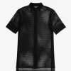 Vestido camisero de punto abierto para mujer Vestido camisero de punto abierto para mujer