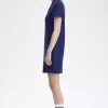 Vestido de mujer con camisa con ribete doble Vestido de mujer con camisa con ribete doble