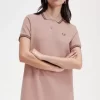 Vestido de mujer con camisa con ribete doble Vestido de mujer con camisa con ribete doble