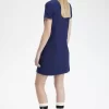 Vestido de mujer con camisa con ribete doble Vestido de mujer con camisa con ribete doble