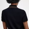 Vestido de mujer con camisa con ribete doble Vestido de mujer con camisa con ribete doble