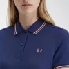 Vestido de mujer con camisa con ribete doble Vestido de mujer con camisa con ribete doble