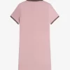Vestido de mujer con camisa con ribete doble Vestido de mujer con camisa con ribete doble