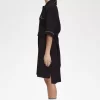 Vestido de mujer con camisa de bolos Vestido de mujer con camisa de bolos