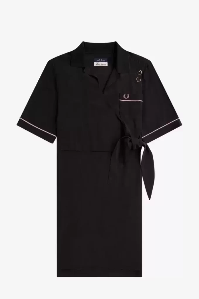 Vestido de mujer con camisa de bolos Vestido de mujer con camisa de bolos