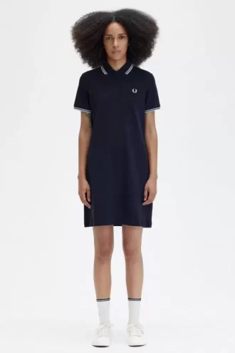 Vestido de mujer con dos ribetes