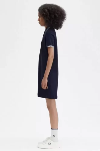 Vestido de mujer con dos ribetes
