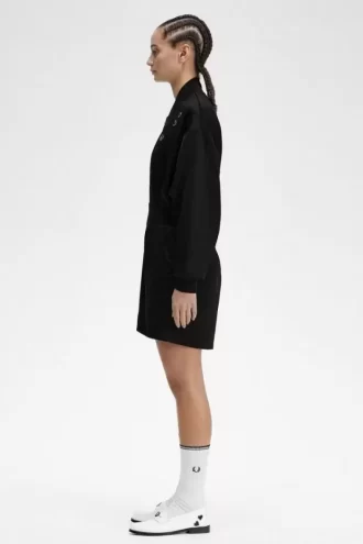 Vestido de mujer con mono y cremallera