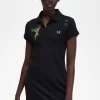 Vestido de mujer de piqué bordado Vestido de mujer de piqué bordado