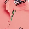 Vestido de mujer de piqué con ribete estampado Vestido de mujer de piqué con ribete estampado