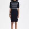 Vestido de mujer de punto jacquard Vestido de mujer de punto jacquard