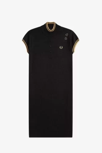 Vestido de mujer de punto metalizado Vestido de mujer de punto metalizado