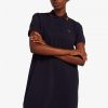 Vestido de piqué con paneles de tartán Vestido de piqué con paneles de tartán