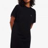 Vestido estilo camiseta de piqué cuadrado Vestido estilo camiseta de piqué cuadrado