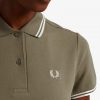 Vestido Fred Perry con ribetes gemelos Vestido Fred Perry con ribetes gemelos