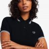 Vestido Fred Perry con ribetes gemelos Vestido Fred Perry con ribetes gemelos